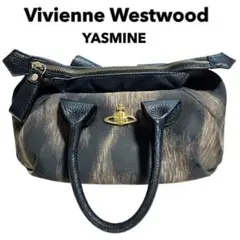 Vivienne Westwood ヤスミン レオパード レザー ハンドバッグ