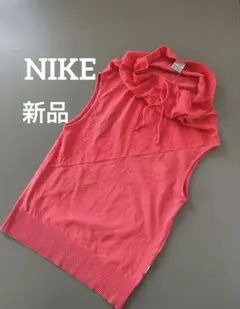 NIKE ナイキ AIR ノースリーブ カウルネック ピンク S 新品タグ付き