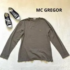 【マックレガー】 L メンズ長袖Tシャツカットソー ボーダー