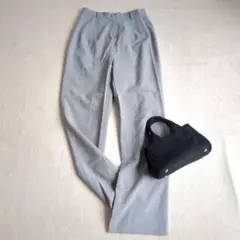 セラビ◇スラックス ストレートパンツ タック オフィスカジュアル シンプル 9