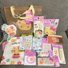 【新品】日焼けキティ ハローキティ ダイソー セリア キャンドゥ　13点セット
