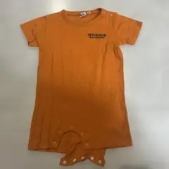 United Art 消防　オレンジロンパース 80