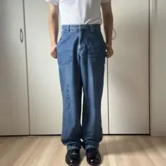 90s 00s Lee RIVETED デニム ベイカーパンツ テーパード