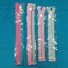AntiqueFabricPinks ファスナーセット YKK