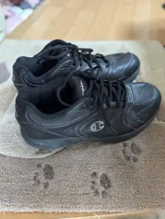 Champion ブラック スニーカー