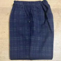 チェック柄　パンツ