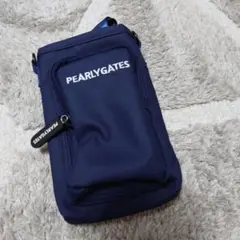PEARLY GATES ネイビー ショルダーバッグ