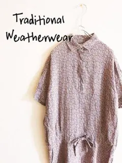 D220330 Traditional Weatherwear シャツワンピース