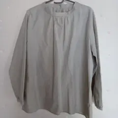 グレー 長袖シャツ XLサイズ