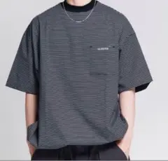 【新品】ALOUND OVERSIZED POCKET TEEボーダー Sサイズ