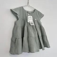 最終値下げ/プティマイン/ティアードワンピース/チュニック/新品/90