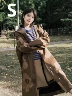 Marimekko Maggey Coat ウニッコ ショートコート ブラウンS