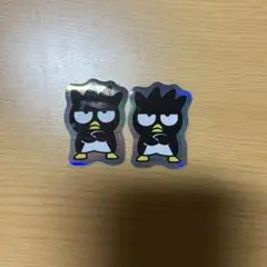 サンリオえらんでスマホステッカー バッドばつ丸2点セット