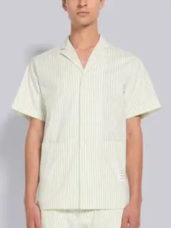 Thom Browne シアサッカー スイムテック シャツ