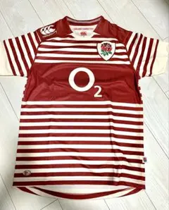 Canterbury イングランド代表 ジャージ レッドローズラ M