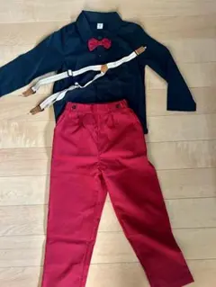 SHEIN フォーマルシャツ・パンツセット　コスチューム　 6Y
