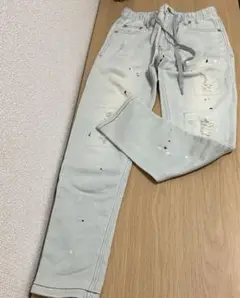 オブレクト　ダメージジーンズ　Sサイズ