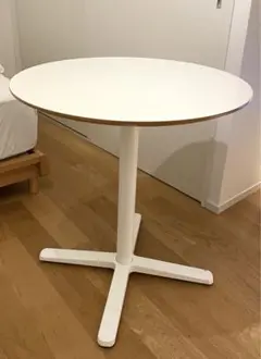【最終値下】IKEA 丸テーブル BILLSTAビルスタ ホワイト ローテーブル 中古 イケア IKEA 丸テーブル BILLSTA ビルスタ ホワイト 円形