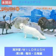 （未開封）【海洋堂】ＷＩＬＤＲＵＳＨ -第3章-極地・北極編 ホッキョクギツネ