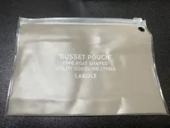 LAKOLE GUSSET POUCH BOAT SHAPED