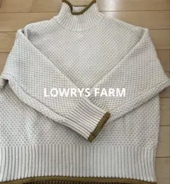 LOWRYS FARM カノコバイカラーハイネック
