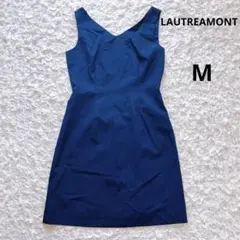 極美品　ロートレアモン　ノースリーブＶネックワンピース（M）オフィカジ　スーツ