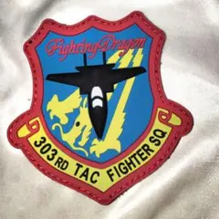 マジックテープワッペン　303RD TAC FIGHTER SQ 航空