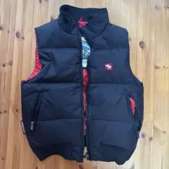 アバクロンビー&フィッチ メンズ ダウンベスト