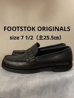 FOOTSTOCK ORIGINALS ローファー 7 1/2 ブラック