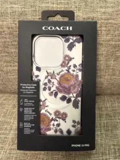 COACH iPhone 15 Pro ケース MagSafe対応