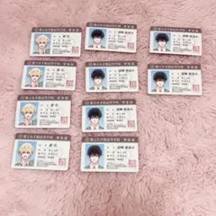 忘却バッテリー・学生証風ボイスカード（購入特典、２種・計10枚）