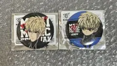 アニメ　10周年記念　ワンパンマン 音楽祭　缶バッジ　ジェノス　2種