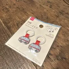 DAISO 刺繍シューズタグ　2個セット