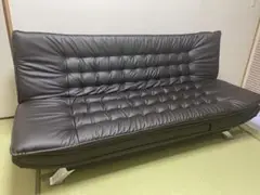 合皮ソファベッド(Nシールド ロック2 RC BK)