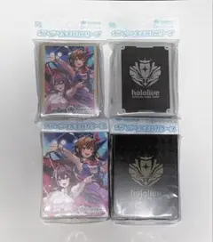 儒烏風亭らでん　ミュシャ風　デッキケース　 ホロライブ　ホロカ 儒烏風亭 らでん】デッキケース 合皮製 ホロカ hololive