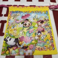 【ディズニー】新品未使用：巾着　イースター