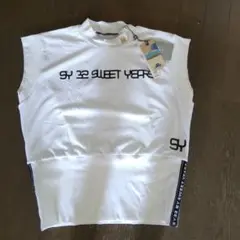 SY 32 SWEET YEARS メッシュシャツ L ホワイト　新品タグ付き
