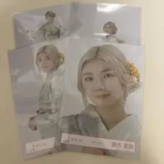 櫻坂46 藤吉夏鈴 2025年 浴衣 生写真 コンプ