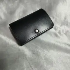 黒いレザー　コインケース
