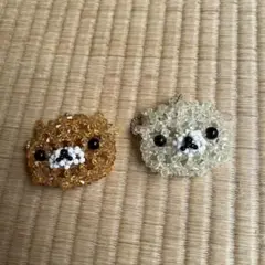 リラックマビーズ置物 2色セット