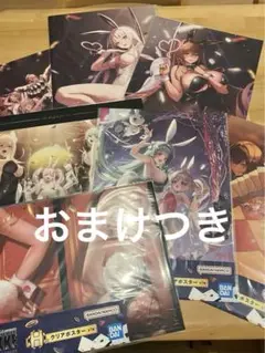 一番くじ 勝利の女神 NIKKE H賞 クリアポスター 全7種セット おまけ2点