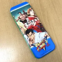 レア♪ ストリートファイターⅡ ペンケース 筆箱 文房具 当時物 レトロ