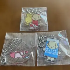 池田泉州銀行　ラン&ラブ　ファミリア　アクリルキーホルダー 3個セット