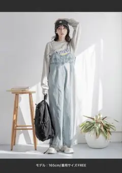 キャミサロペット　ＣＯＮＥデニムサロペット