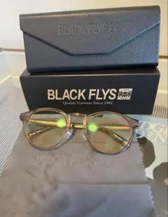 BLACK FLYS 宅配のメガネ屋さん　ナイトオレンジ