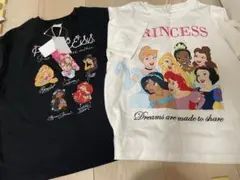 しまむら　リトシー　リトシーフラップ　ディズニー　プリンセス　Tシャツ　120