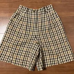 DAKS チェック柄 キュロット Mサイズ