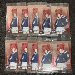 2⭐︎ブルーアーカイブウエハースカード４弾　13マキ １０枚セット