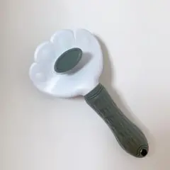 犬 猫 グルーミングブラシ ブラシ くし マッサージ(グレー)