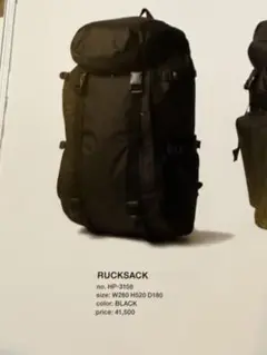 HEADPORTER BLACKBEAUTY リュック ブラック カード付属 中古・古着通販】HEAD PORTER (ヘッドポーター) BLACKBEAUTY